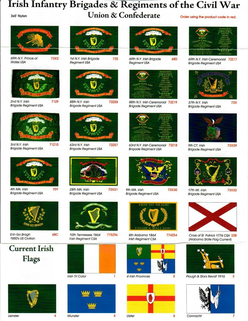 Irish Flags