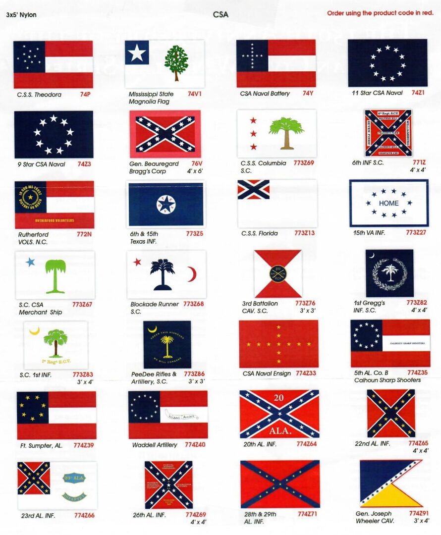 Confederate Flags